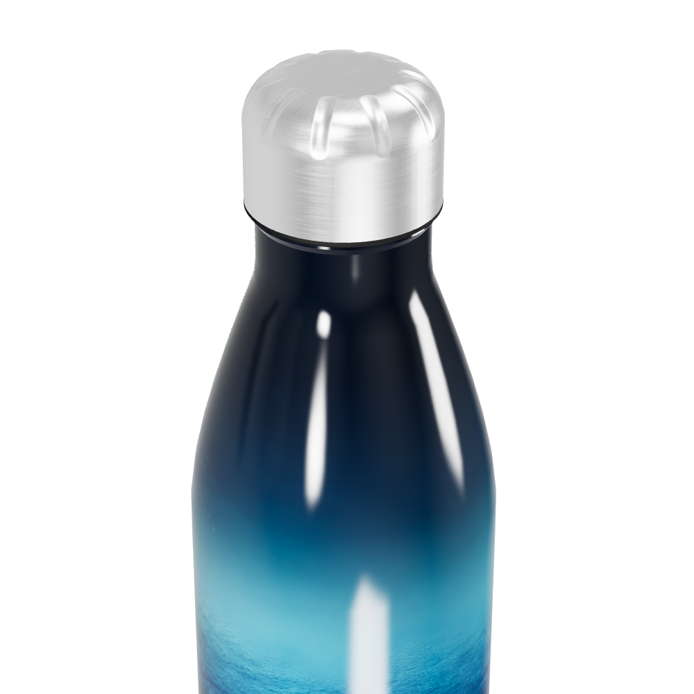 Garrafa Inox Azul Gradiente 500ml