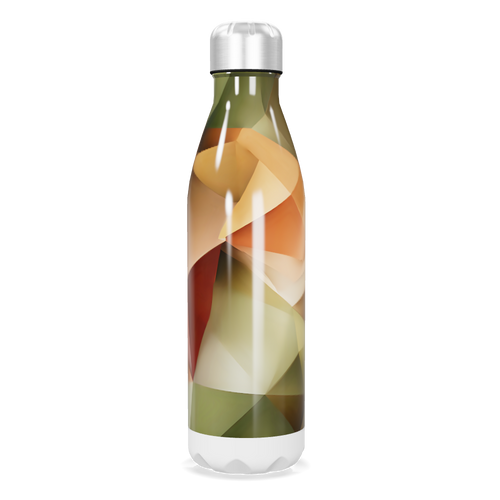 Garrafa Inox - Estampa Colorida Geométrica