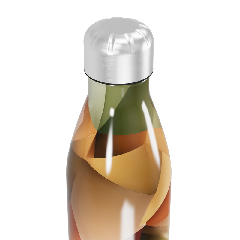 Garrafa Inox - Estampa Colorida Geométrica