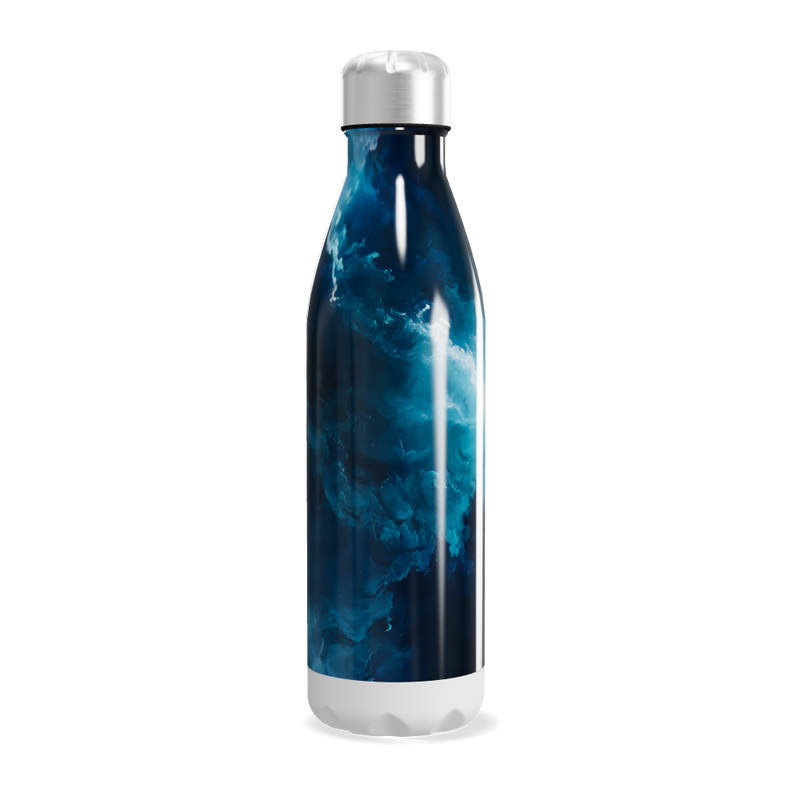 Garrafa Inox - Estampada Azul