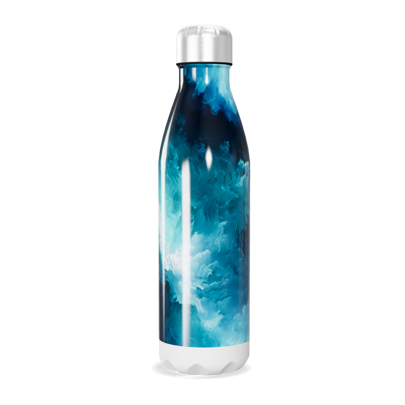 Garrafa Inox - Estampada Azul
