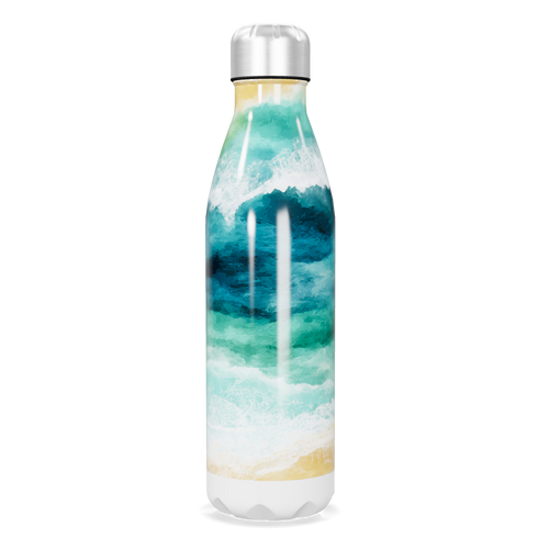 Garrafa Inox - Estampa Oceano 500ml