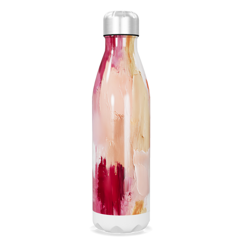 Garrafa Inox - Estampa Abstrata Colorida