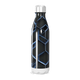 Garrafa Inox - Estampa Hexagonal Azul