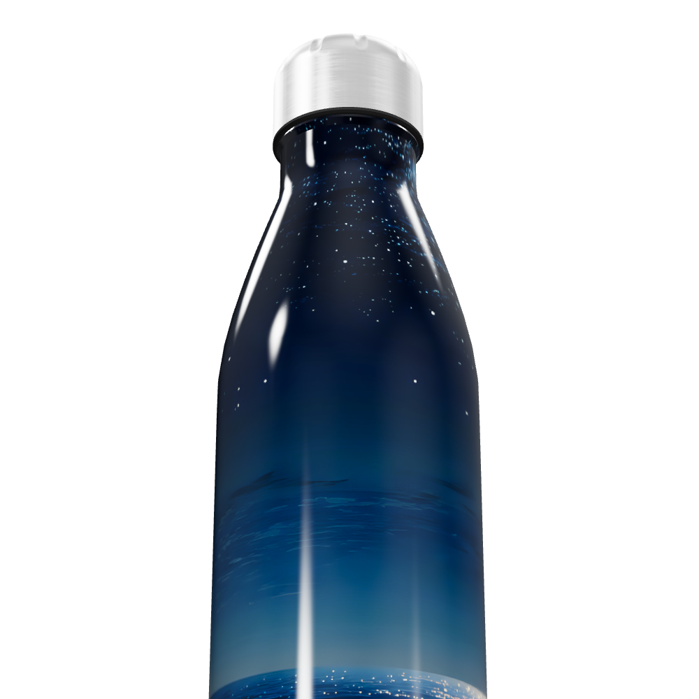 Garrafa Inox - Estampa Céu Estrelado