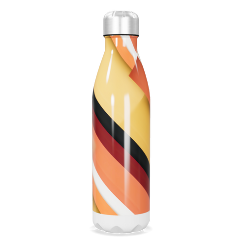 Garrafa Inox - Listras Coloridas