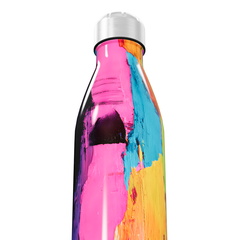 Garrafa Inox - Estampa Colorida 500ml