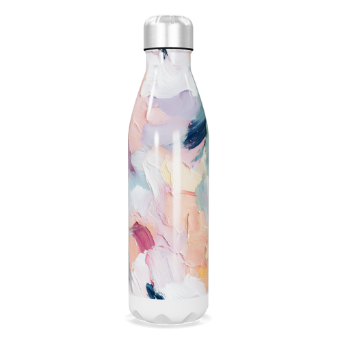 Garrafa Inox - Estampa Abstrata Colorida