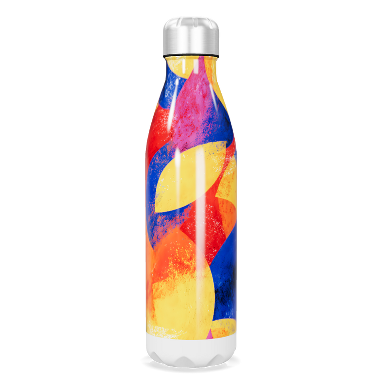 Garrafa Inox Estampada - Cores Vibrantes
