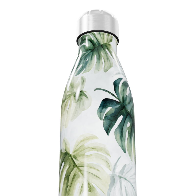 Garrafa Inox - Folhas Tropicais