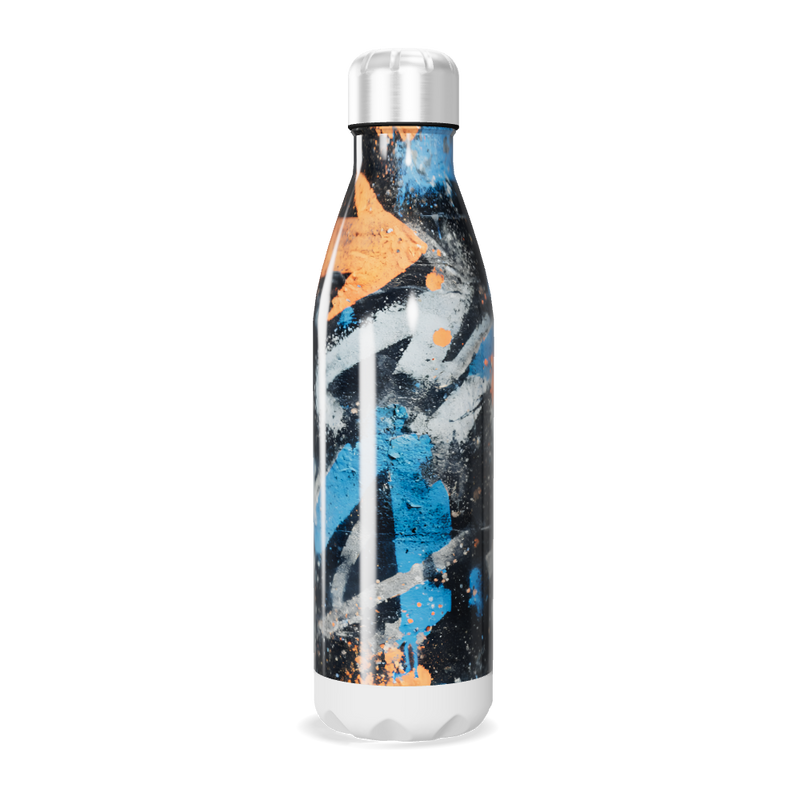 Garrafa Inox - Estampa Colorida Graffiti