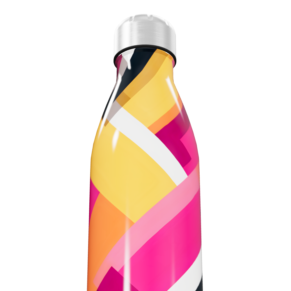 Garrafa Inox - Estampada Colorida 500ml