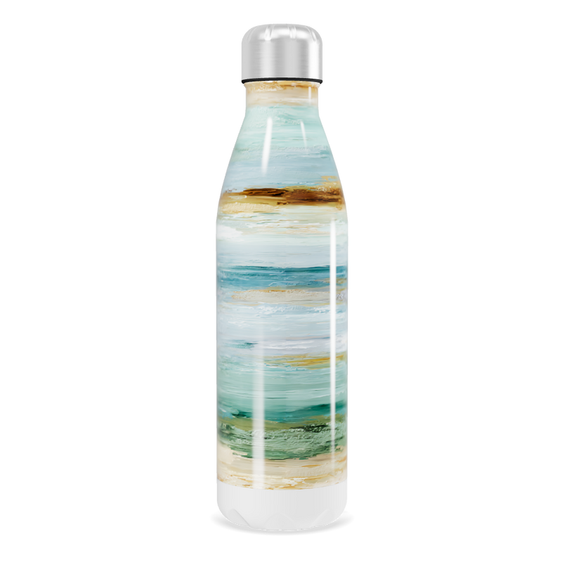 Garrafa Inox - Estampa Aquática Colorida