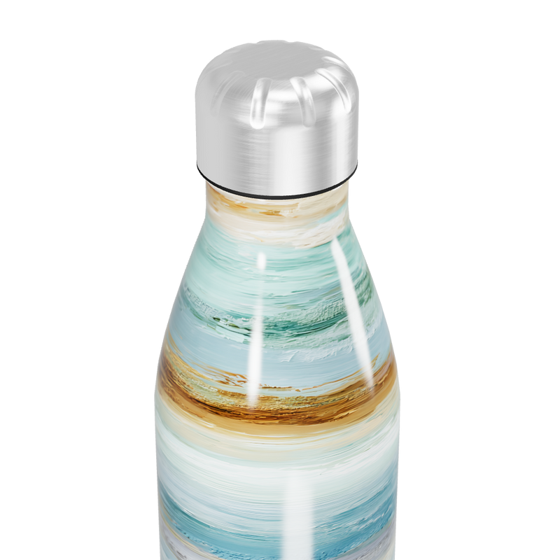 Garrafa Inox - Estampa Aquática Colorida