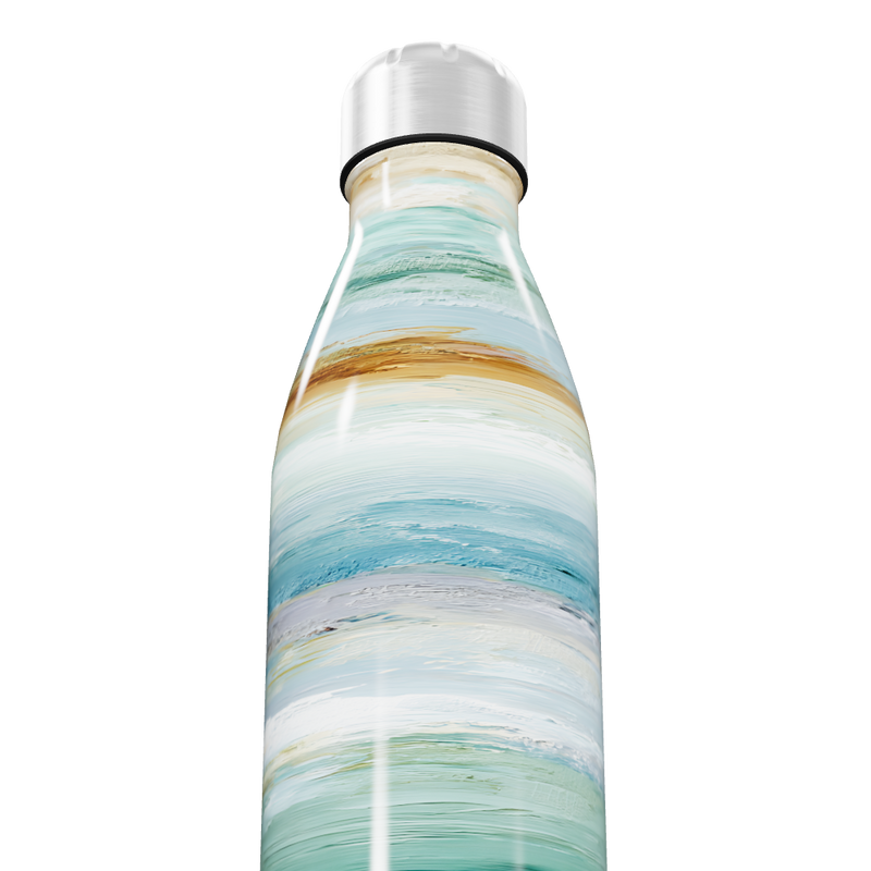 Garrafa Inox - Estampa Aquática Colorida