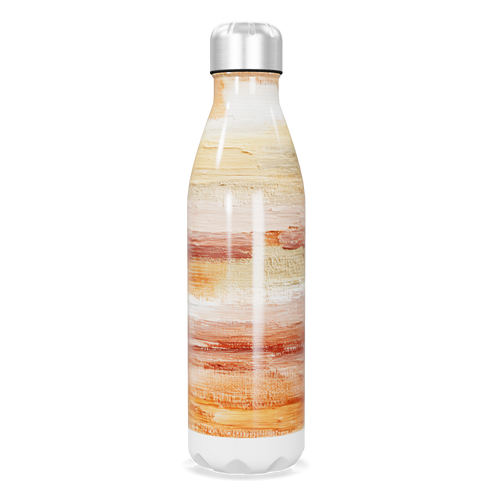 Garrafa Inox - Textura Cores Quentes