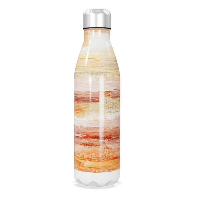 Garrafa Inox - Textura Cores Quentes