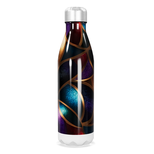 Garrafa Inox - Estampa Multicolorida