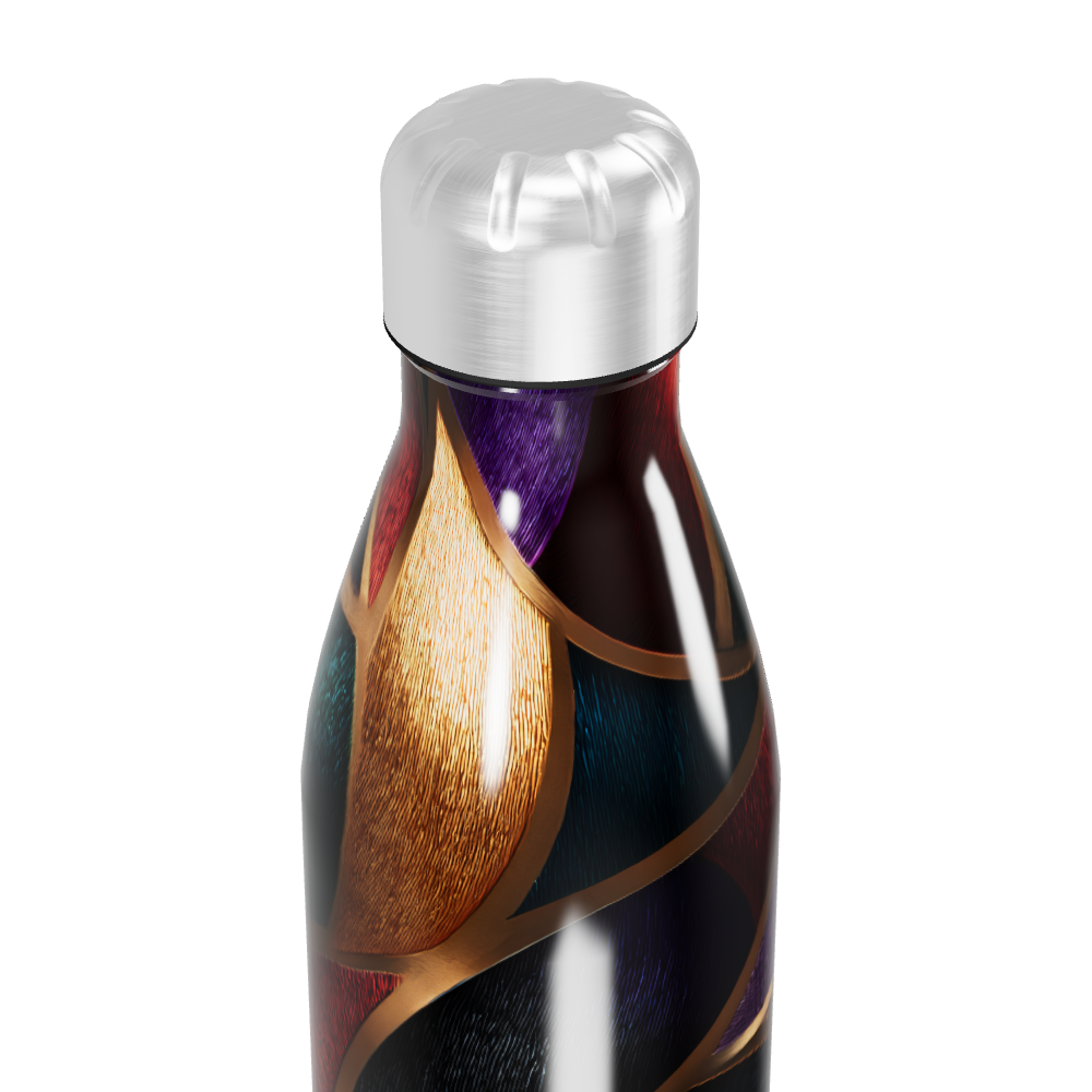 Garrafa Inox - Estampa Multicolorida