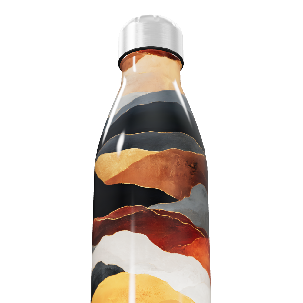 Garrafa Inox Estampada Multicolorida