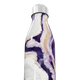Garrafa Inox - Marmorizada Roxa e Branca