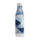 Garrafa Inox Azul - Design Geométrico