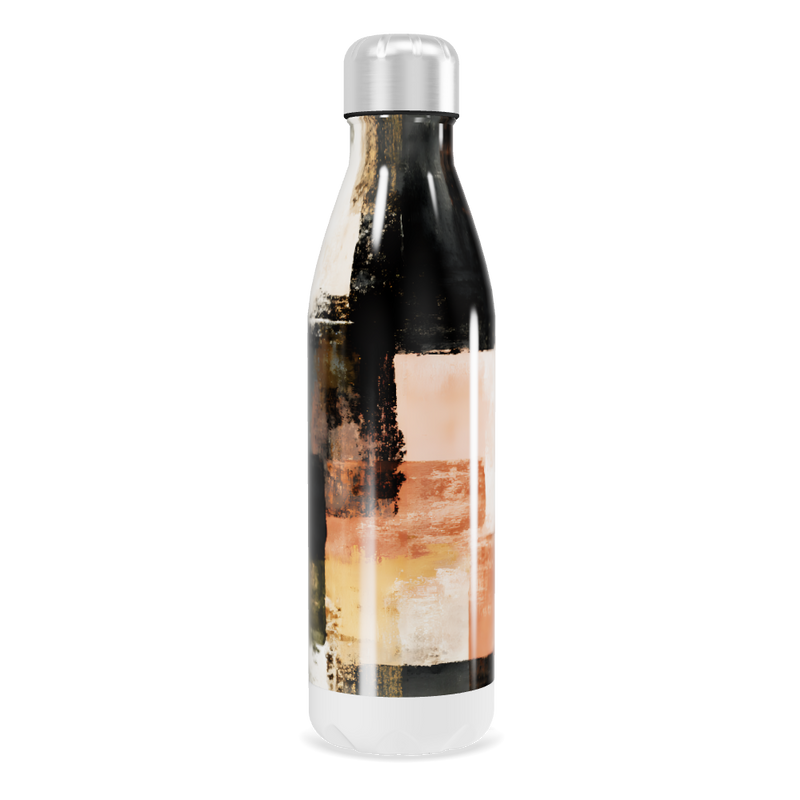 Garrafa Inox Estampa Colorida Abstrata