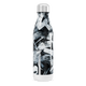 Garrafa Inox - Estampa Abstrata Preto e Branco