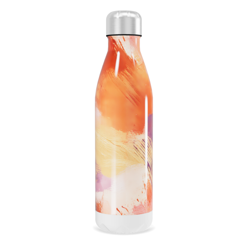 Garrafa Inox - Estampa Artística Colorida