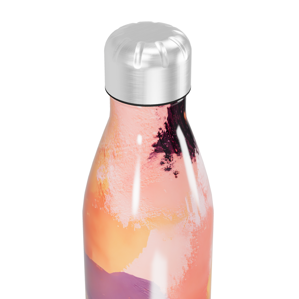 Garrafa Inox - Estampa Artística Colorida