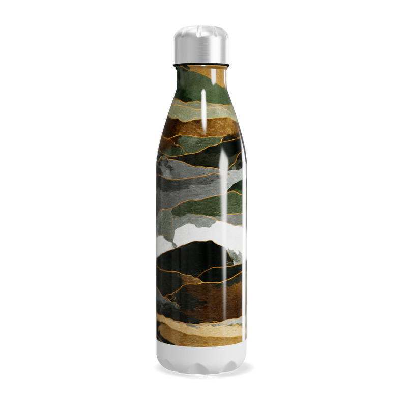 Garrafa Inox - Estampa Marmorizada