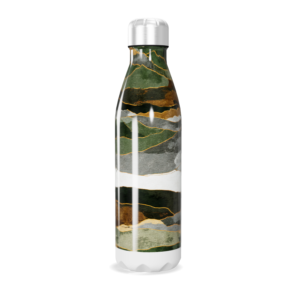 Garrafa Inox - Estampa Marmorizada