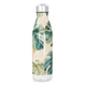 Garrafa Inox - Folhas Verde Tropical