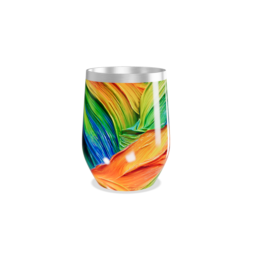 Copo Térmico Slim - Colorido Inox