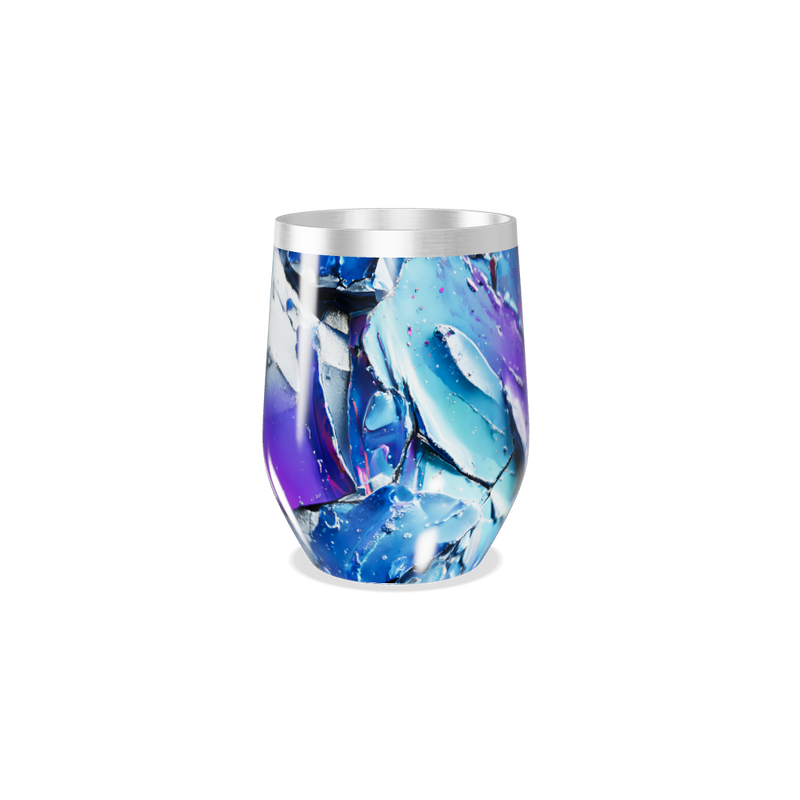 Copo Térmico Slim - Estampa Abstrata Colorida