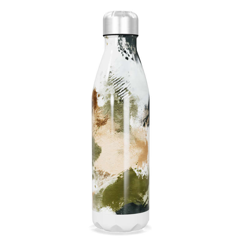 Garrafa Inox Estampa Abstrata