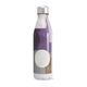 Garrafa Inox - Roxa com Design Geométrico