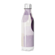Garrafa Inox - Roxa com Design Geométrico