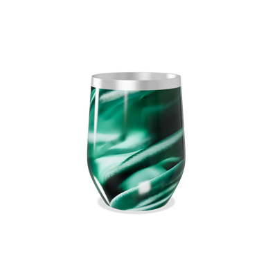 Copo Térmico Slim Verde Marmorizado Inox