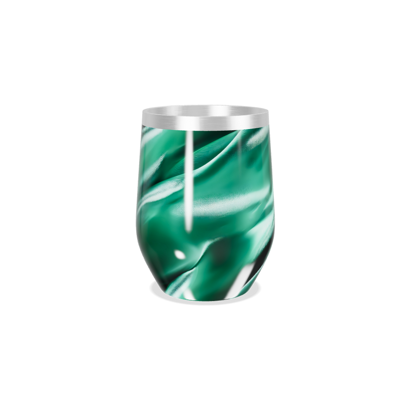 Copo Térmico Slim Verde Marmorizado Inox