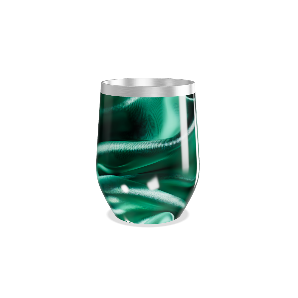 Copo Térmico Slim Verde Marmorizado Inox