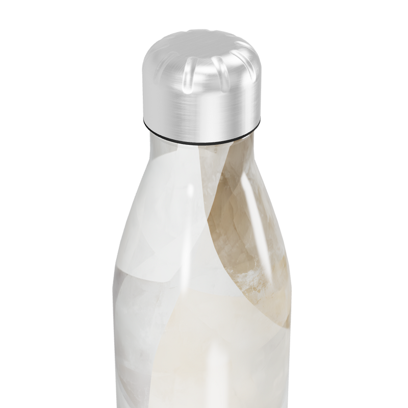 Garrafa Inox - Branco Mármore 500ml