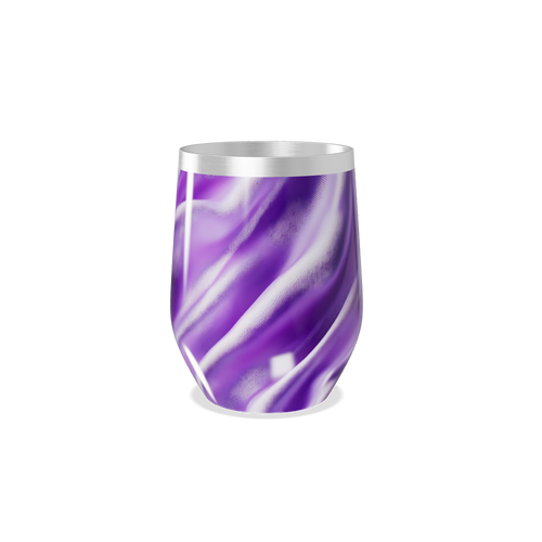 Copo Térmico Slim - Roxo Marmorizado Inox