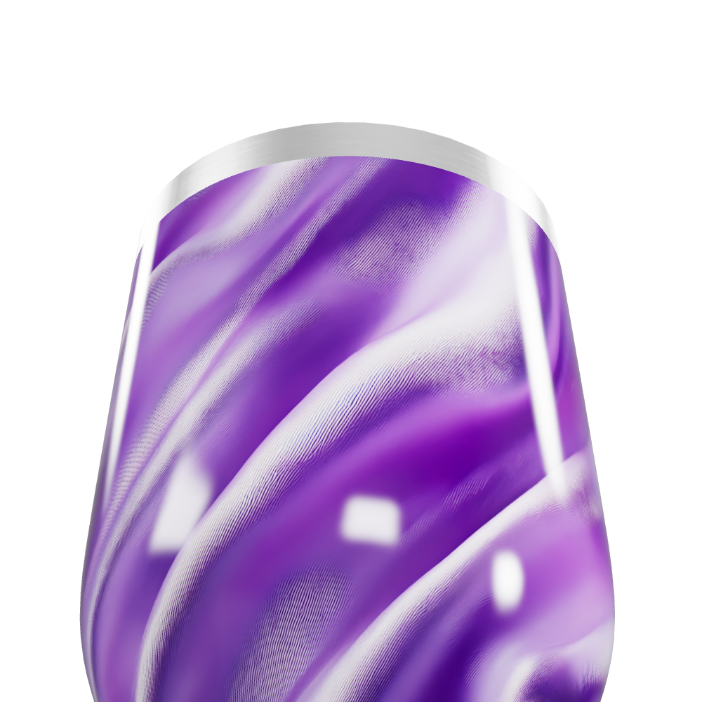 Copo Térmico Slim - Roxo Marmorizado Inox