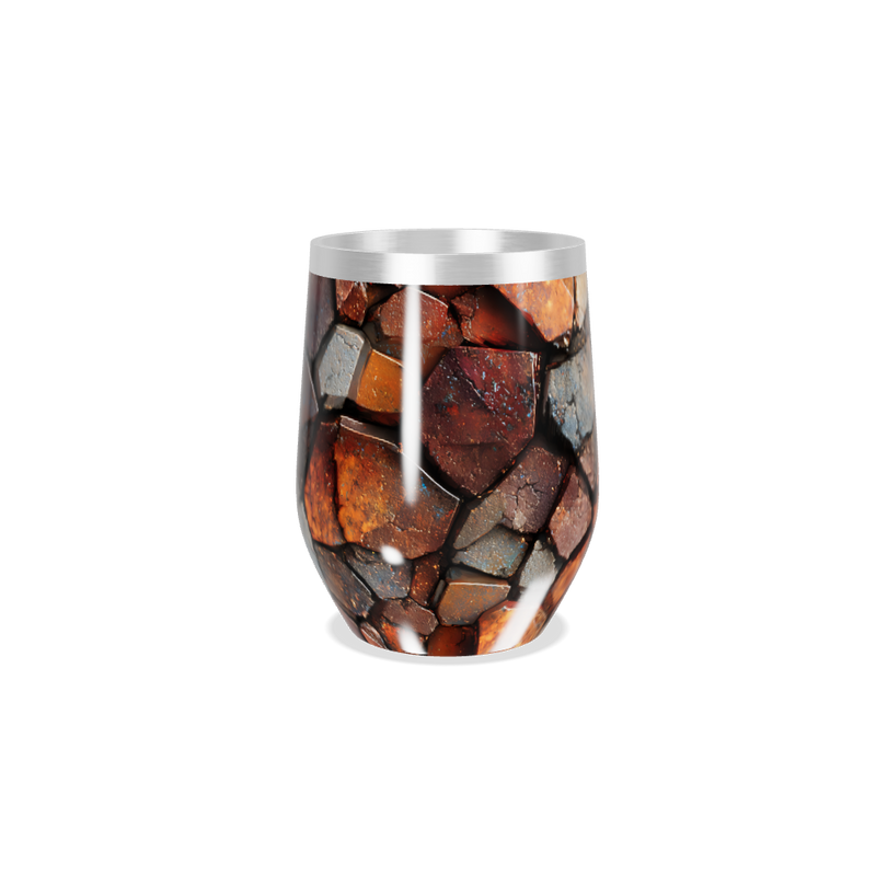 Copo Térmico Slim - Estampa Pedras Naturais