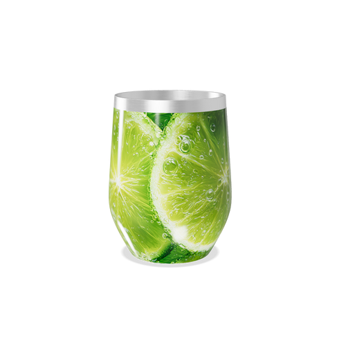 Copo Térmico Slim - Estampa de Limão Verde