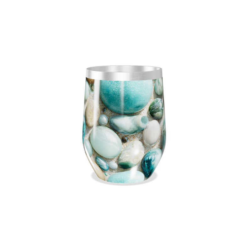 Copo Térmico Slim - Pedras Coloridas