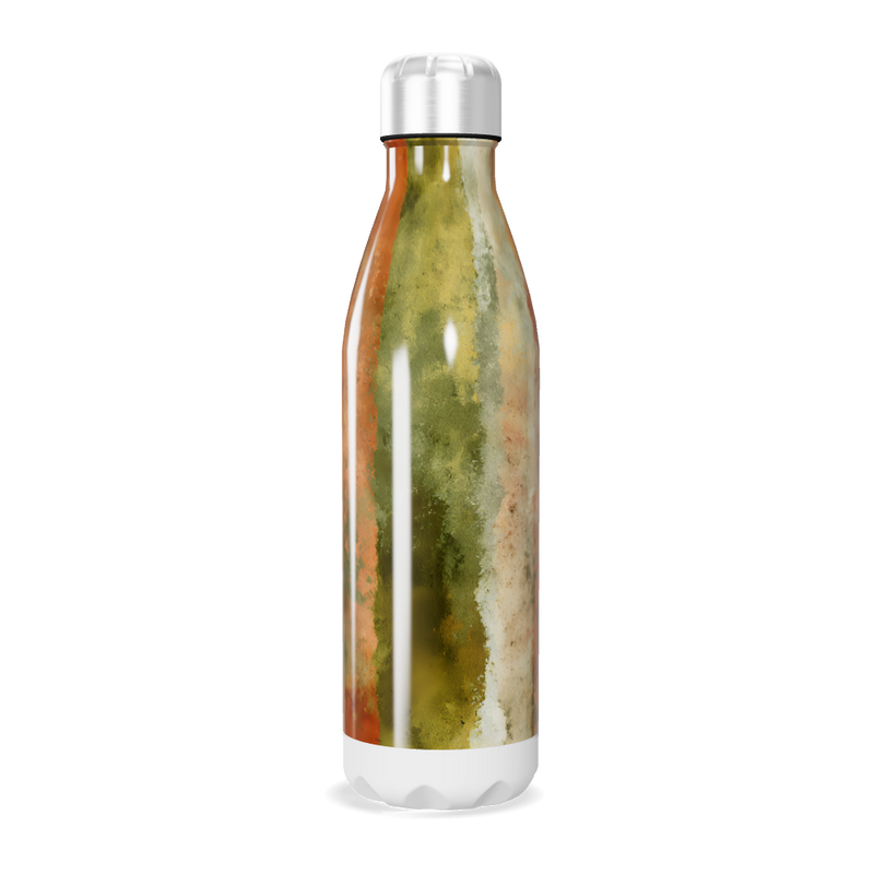 Garrafa Inox - Estampa Marmorizada Colorida