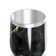 Copo Térmico Slim - Preto Mármore Inox