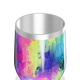 Copo Térmico Slim - Estampa Abstrata Colorida